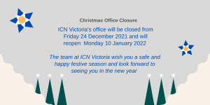 ICN Victoria Christmas Office Closure