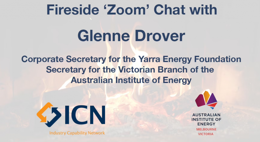 Fireside Zoom Chat with Glenne Drover