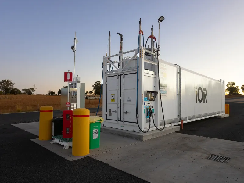 IOR fuel station