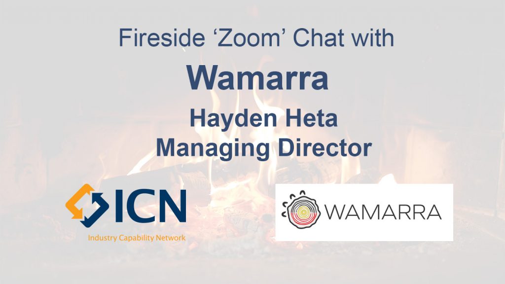 Fireside Zoom Chat with Wamarra - Hayden Heta
